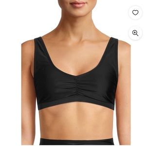Size Small Time and Tru Women’s V-Front Bralette Swim Top